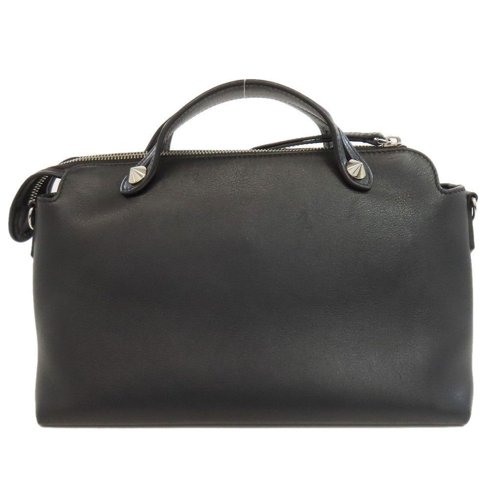FENDI Handbag Calfskin black By the way 2WAY