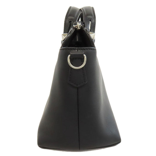 FENDI Handbag Calfskin black By the way 2WAY
