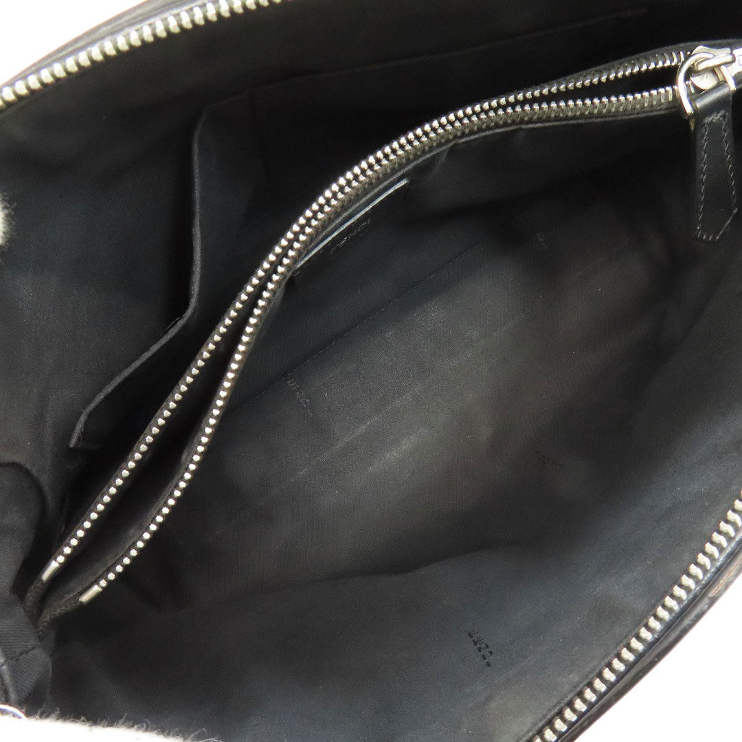FENDI Handbag Calfskin black By the way 2WAY