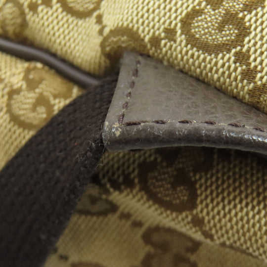 GUCCI Backpack 449906 canvas Brown GG outlet Women Used Authentic