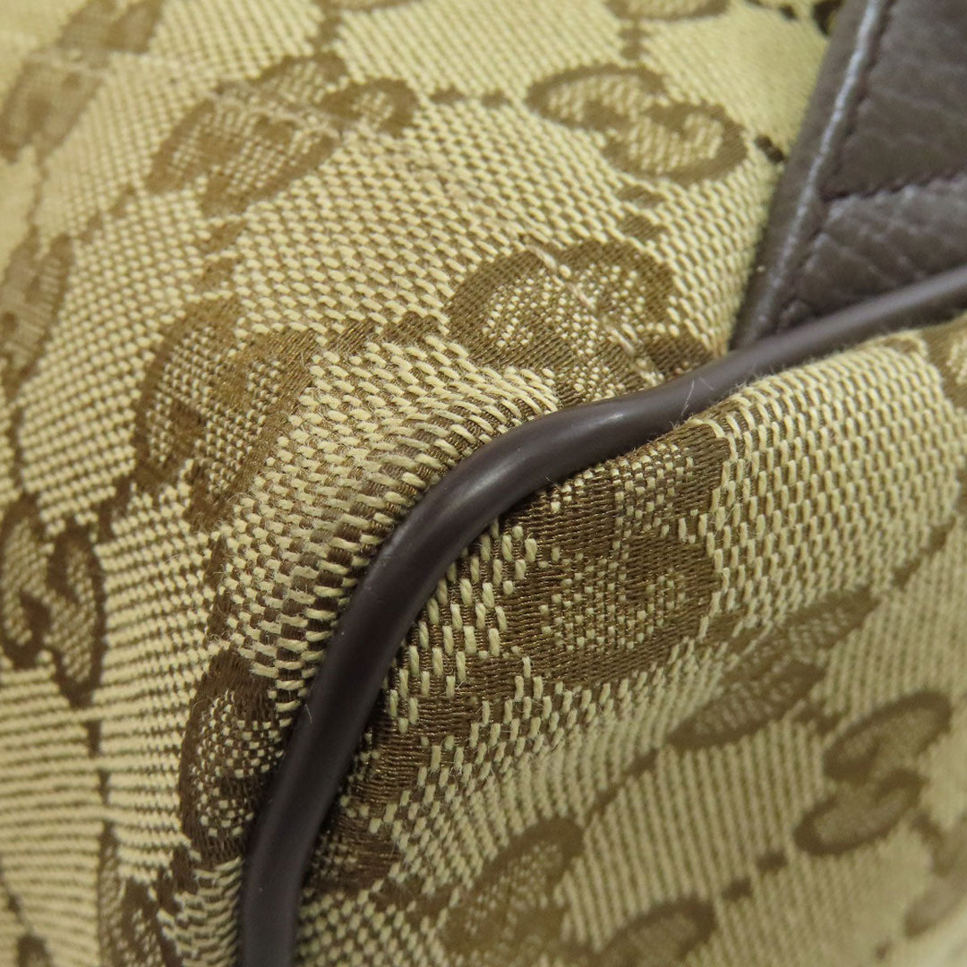 GUCCI Backpack 449906 canvas Brown GG outlet Women Used Authentic