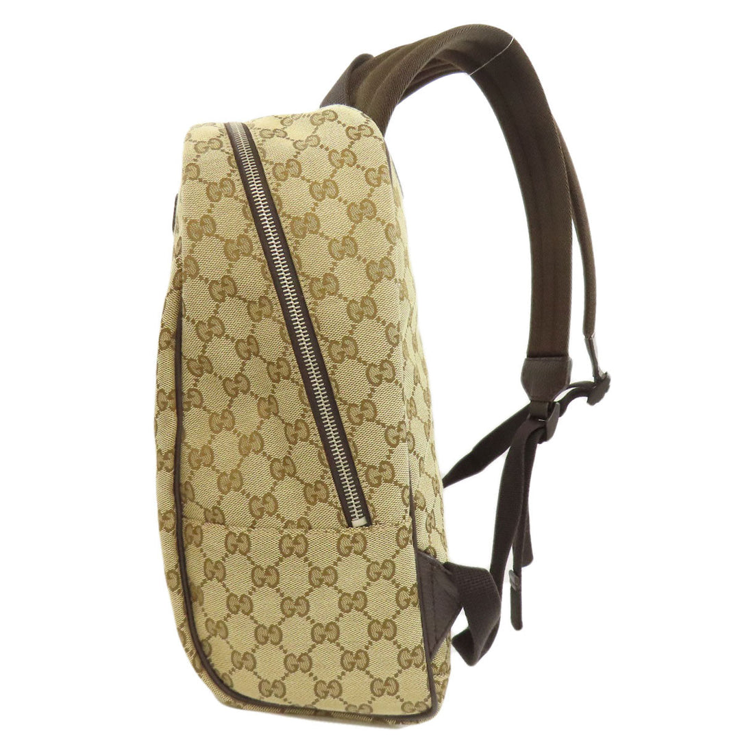 GUCCI Backpack 449906 canvas Brown GG outlet Women Used Authentic