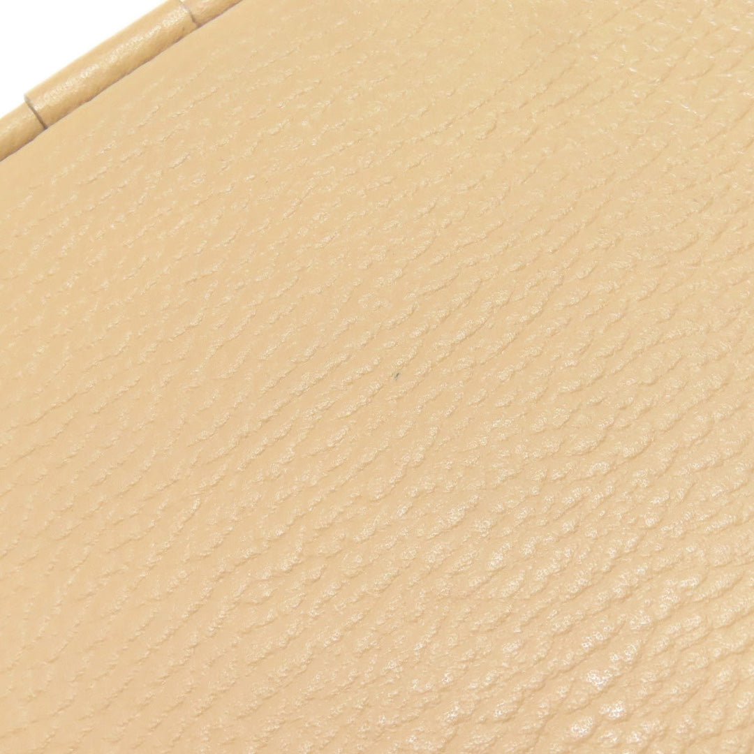 BURBERRY Handbag leather beige logo