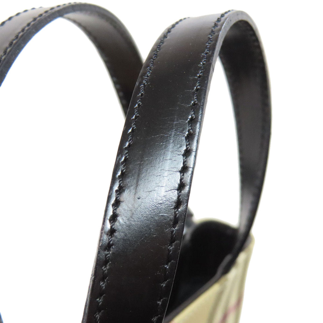 BURBERRY Handbag PVC Brown Nova Check