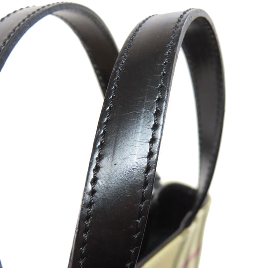BURBERRY Handbag PVC Brown Nova Check