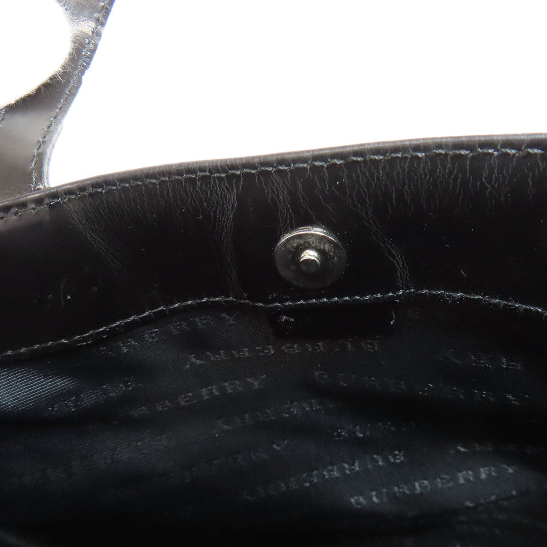 BURBERRY Handbag PVC Brown Nova Check