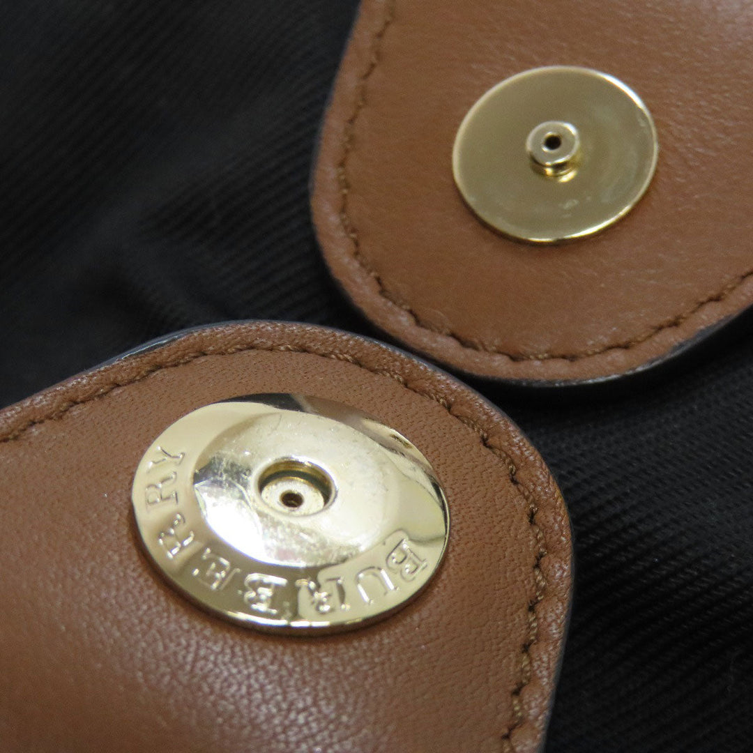 BURBERRY Tote Bag PVC Brown Nova Check