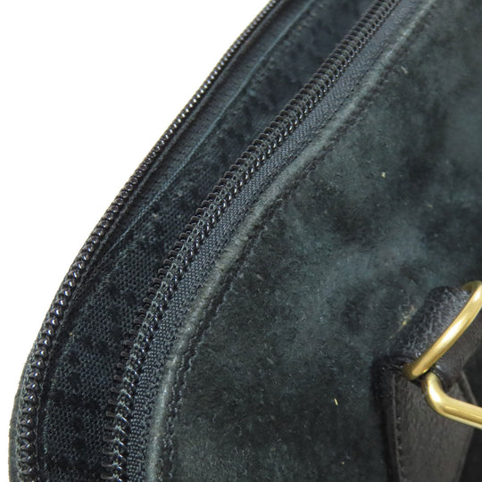 GUCCI Handbag 000.1046.0290 Suede black Bamboo