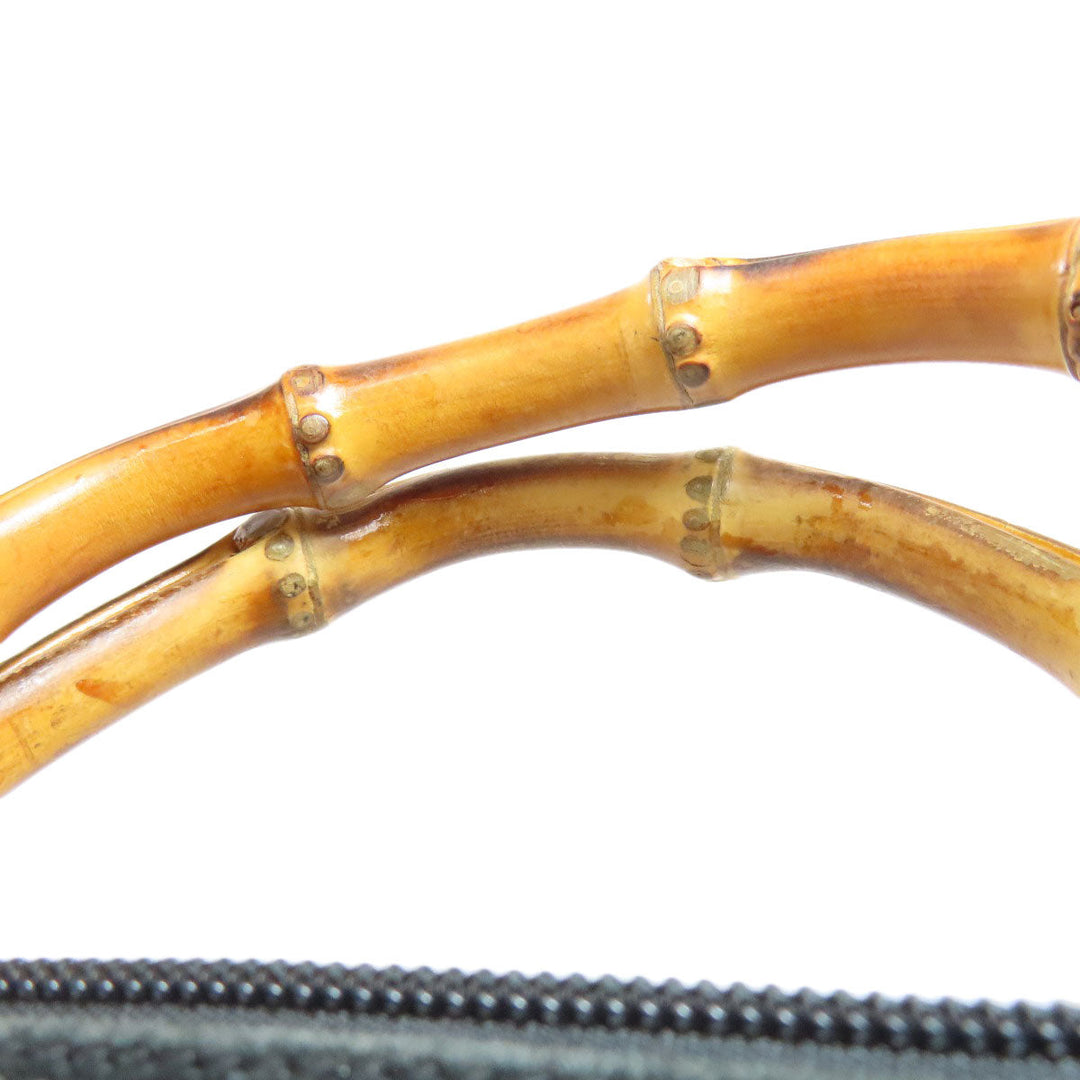 GUCCI Handbag 000.1046.0290 Suede black Bamboo