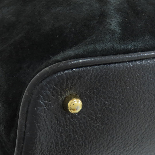 GUCCI Handbag 000.1046.0290 Suede black Bamboo