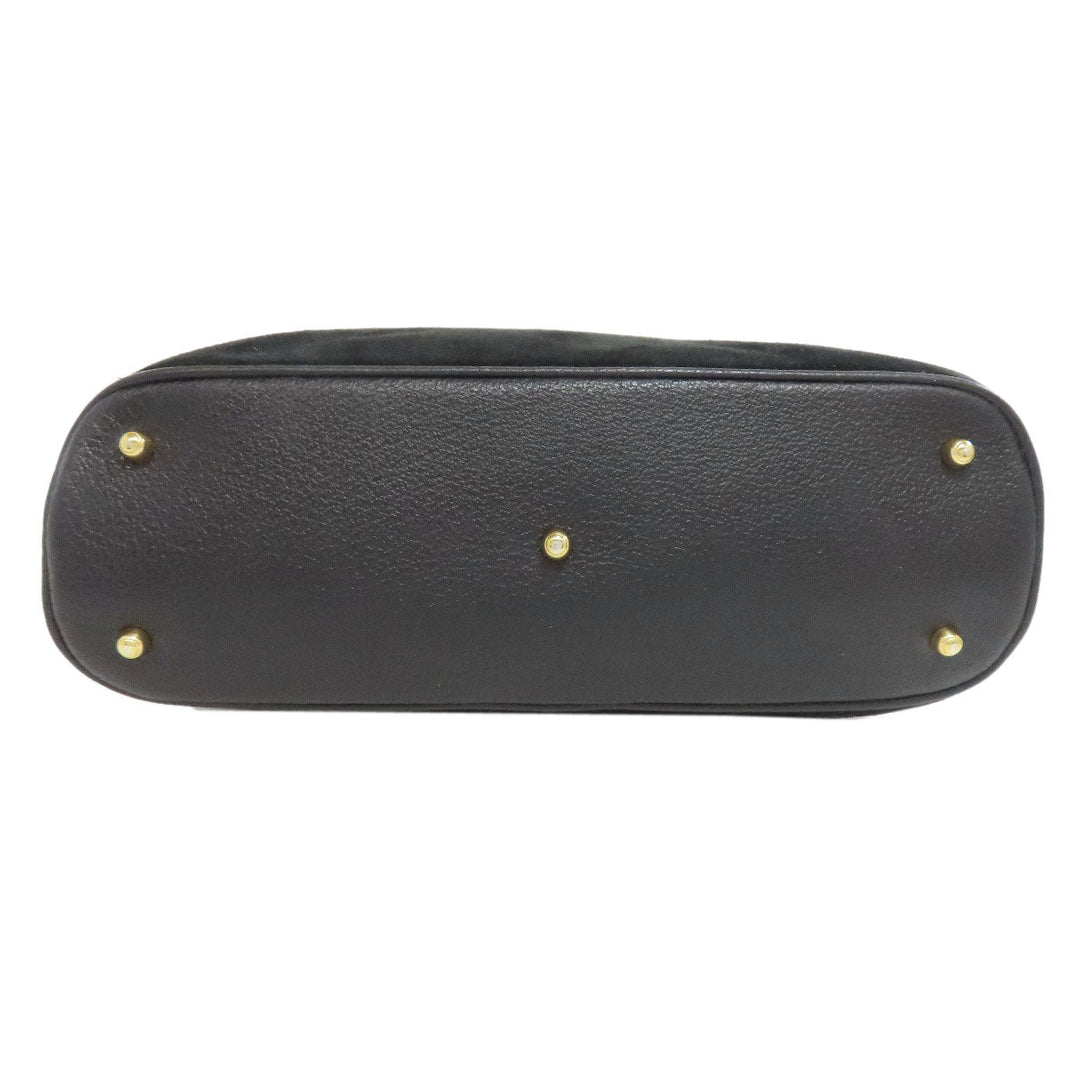 GUCCI Handbag 000.1046.0290 Suede black Bamboo