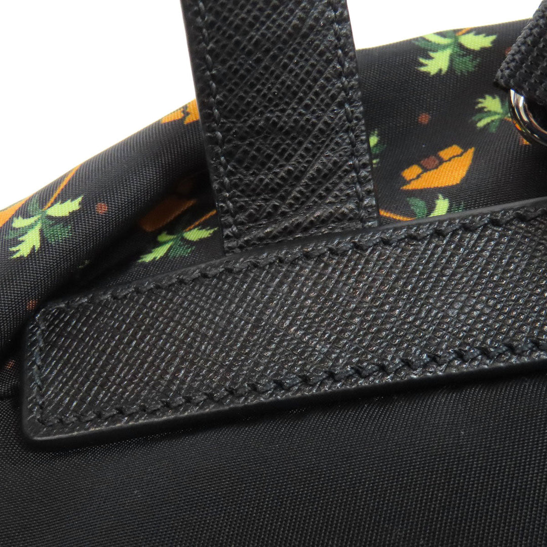 PRADA Backpack Nylon multicolor Tessuto Tropical