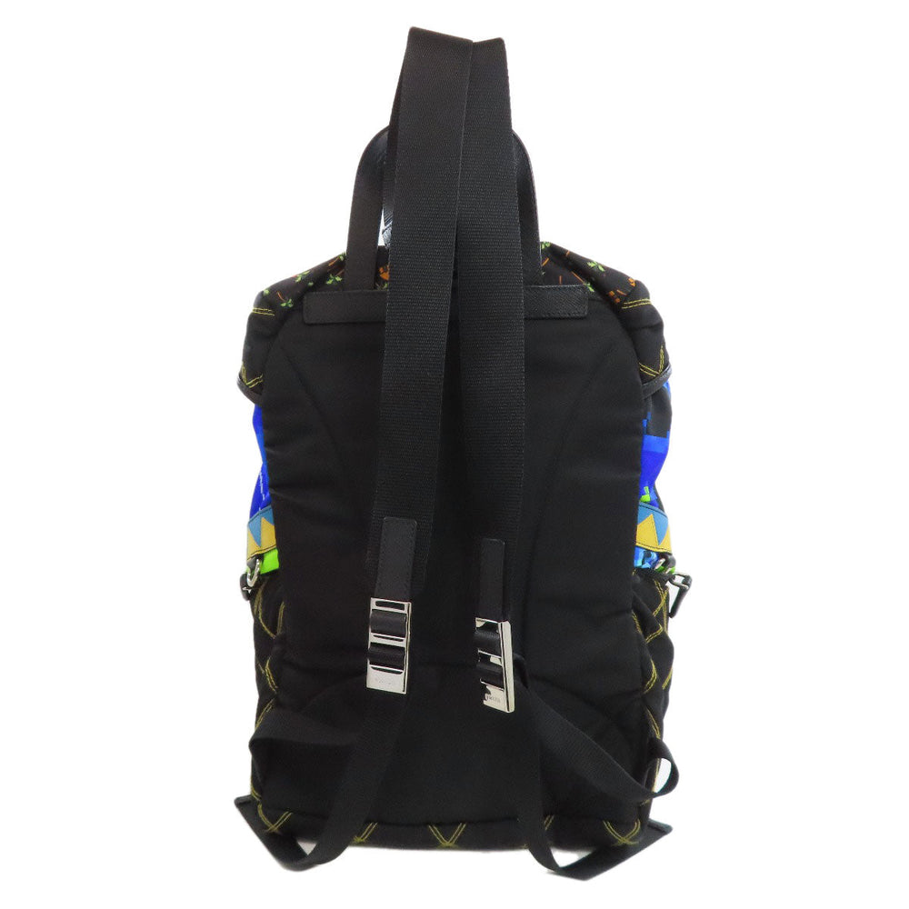 PRADA Backpack Nylon multicolor Tessuto Tropical