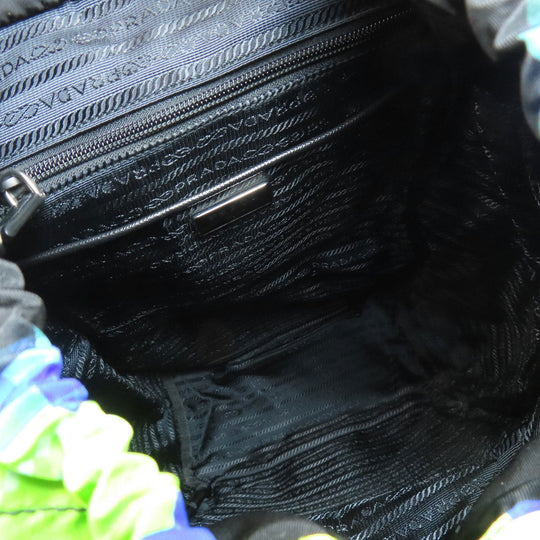 PRADA Backpack Nylon multicolor Tessuto Tropical