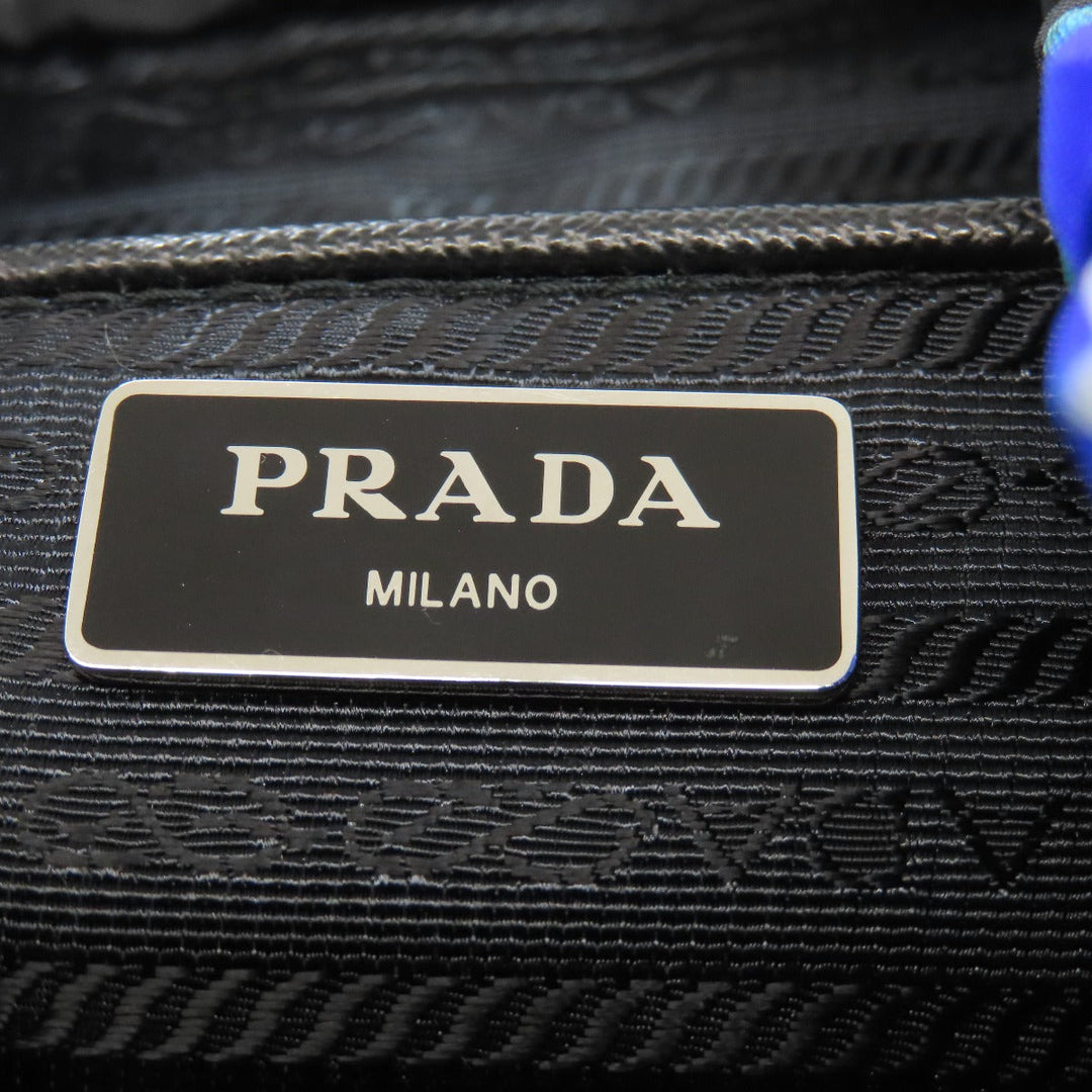 PRADA Backpack Nylon multicolor Tessuto Tropical