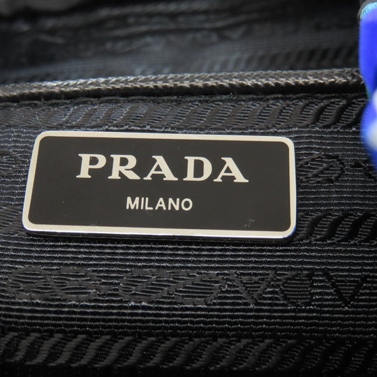 PRADA Backpack Nylon multicolor Tessuto Tropical