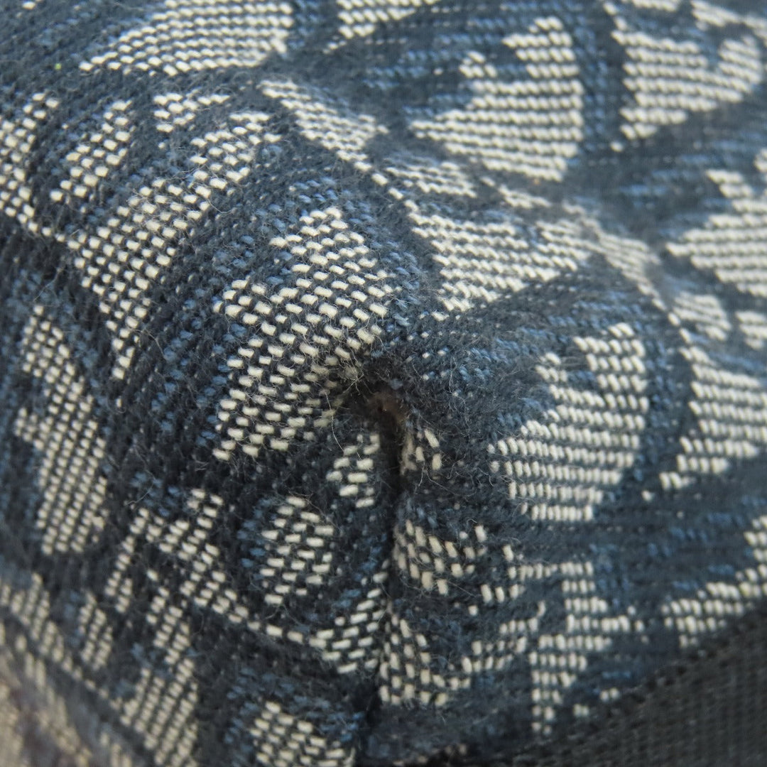 Christian Dior Shoulder Bag canvas blue Trotter Pattern