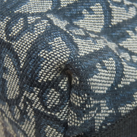 Christian Dior Shoulder Bag canvas blue Trotter Pattern