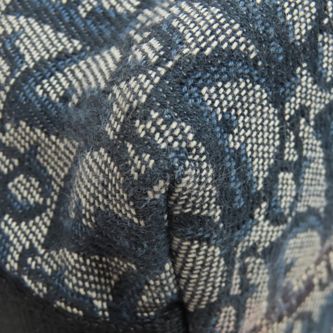 Christian Dior Shoulder Bag canvas blue Trotter Pattern