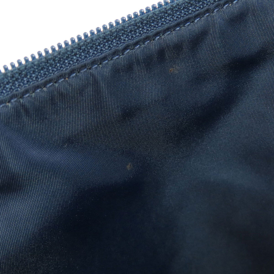 Christian Dior Shoulder Bag canvas blue Trotter Pattern