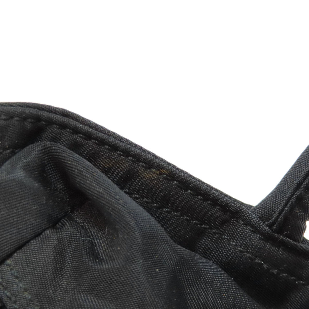 PRADA Handbag B6245 Nylon black logoMetal