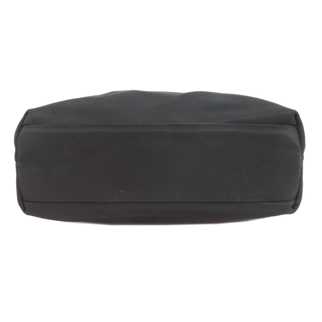 PRADA Handbag B6245 Nylon black logoMetal