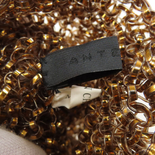 ANTEPRIMA Handbag PVC gold Mini Wire Bag Women Used Authentic