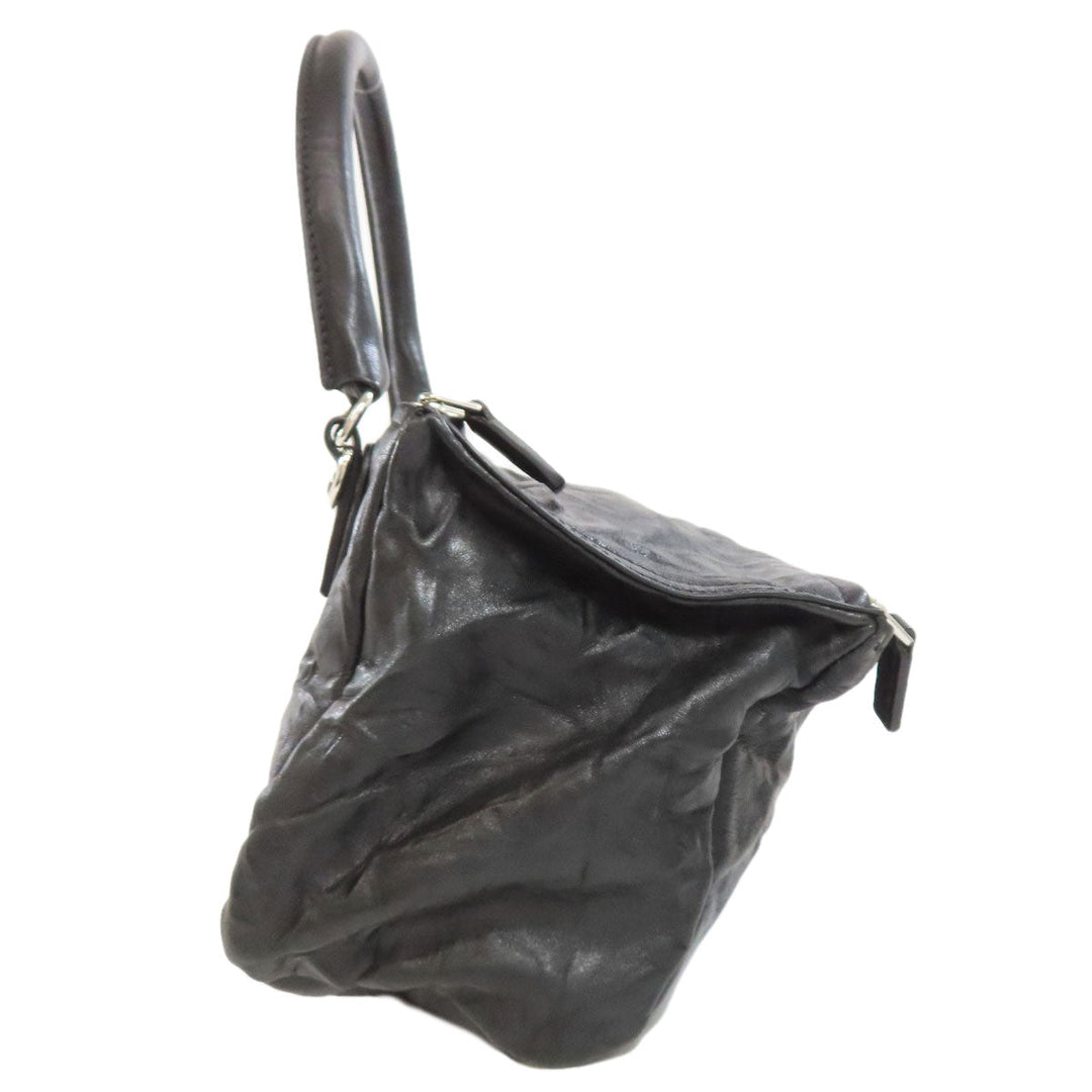 Givenchy Handbag leather black Pandora 2WAY