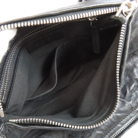 Givenchy Handbag leather black Pandora 2WAY