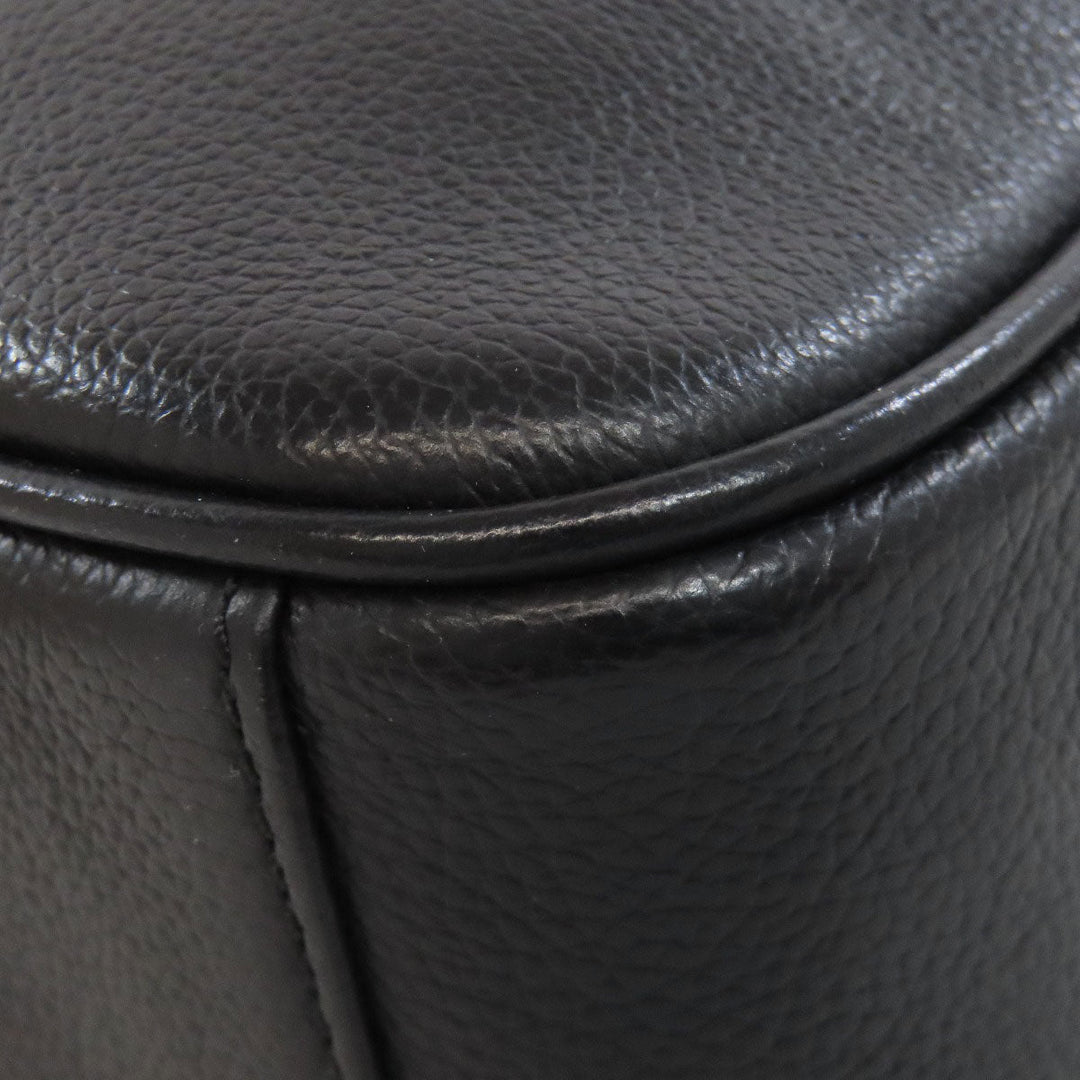 COACH Shoulder Bag F34782 leather black logo