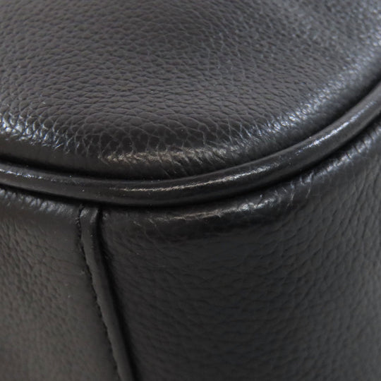 COACH Shoulder Bag F34782 leather black logo