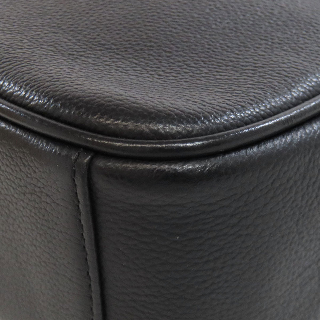 COACH Shoulder Bag F34782 leather black logo