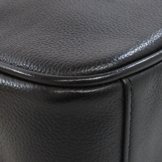 COACH Shoulder Bag F34782 leather black logo