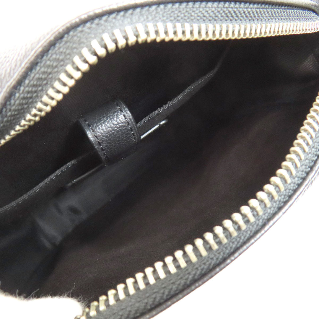 COACH Shoulder Bag F34782 leather black logo