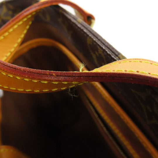 LOUIS VUITTON Handbag M51172 Monogram canvas Brown Vavan PM Women Used Authentic