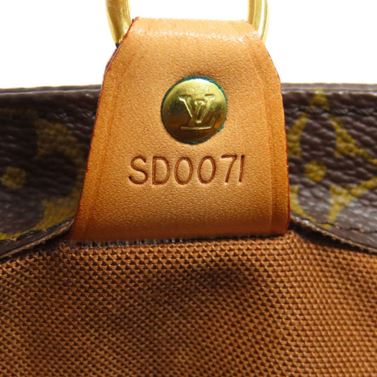 LOUIS VUITTON Handbag M51172 Monogram canvas Brown Vavan PM Women Used Authentic
