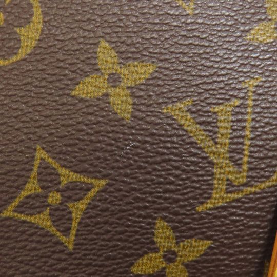 LOUIS VUITTON Handbag M51172 Monogram canvas Brown Vavan PM Women Used Authentic
