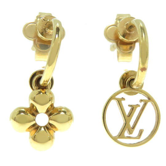 LOUIS VUITTON Pierce M64859 metallic gold Bookle Dreille Blooming