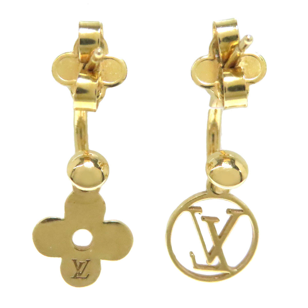 LOUIS VUITTON Pierce M64859 metallic gold Bookle Dreille Blooming