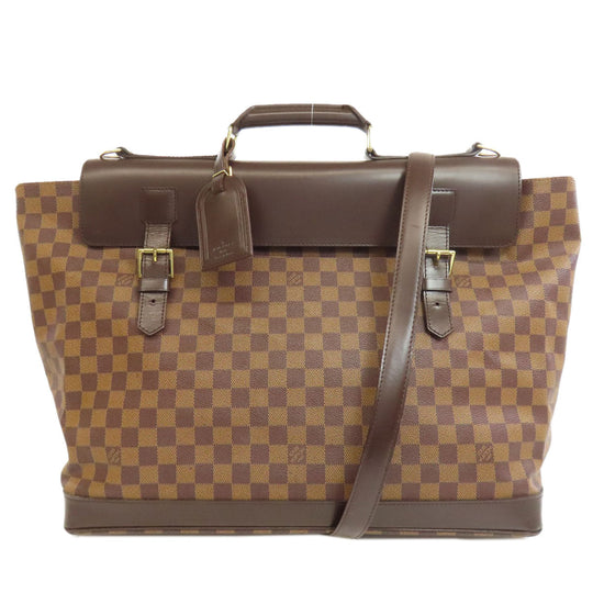 LOUIS VUITTON Handbag N41130 Damier canvas Brown West end PM Women Used Authentic