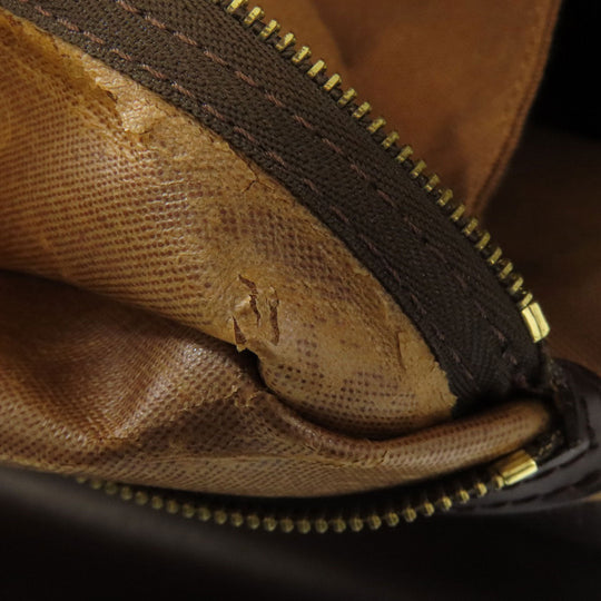 LOUIS VUITTON Handbag N41130 Damier canvas Brown West end PM Women Used Authentic