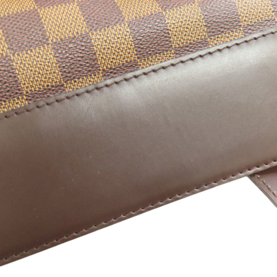 LOUIS VUITTON Handbag N41130 Damier canvas Brown West end PM Women Used Authentic