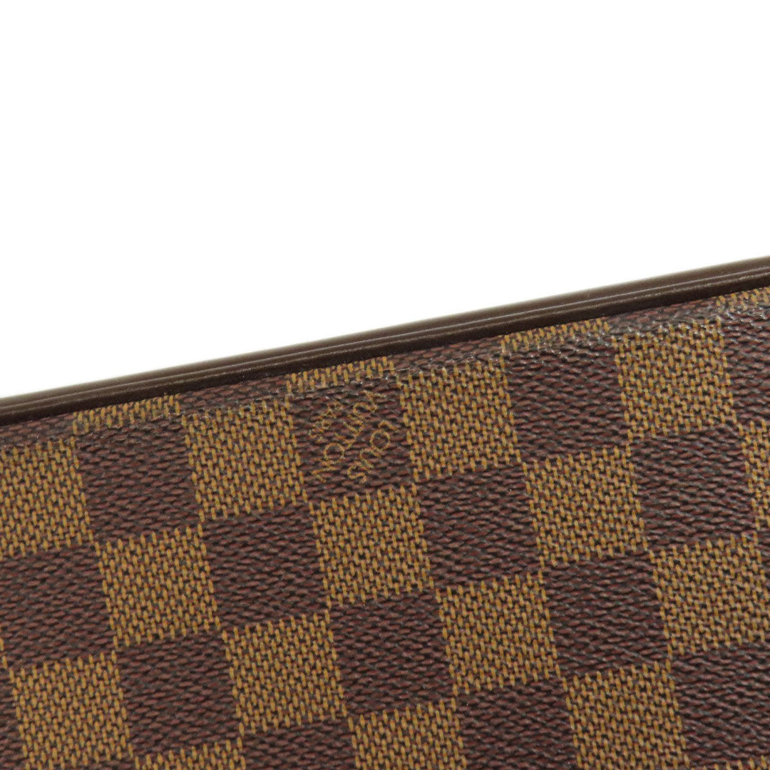 LOUIS VUITTON Handbag N41130 Damier canvas Brown West end PM Women Used Authentic