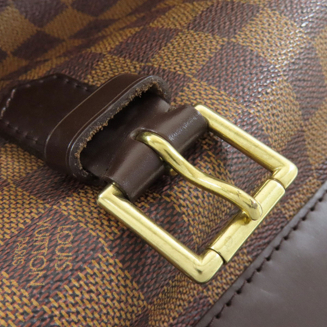 LOUIS VUITTON Handbag N41130 Damier canvas Brown West end PM Women Used Authentic