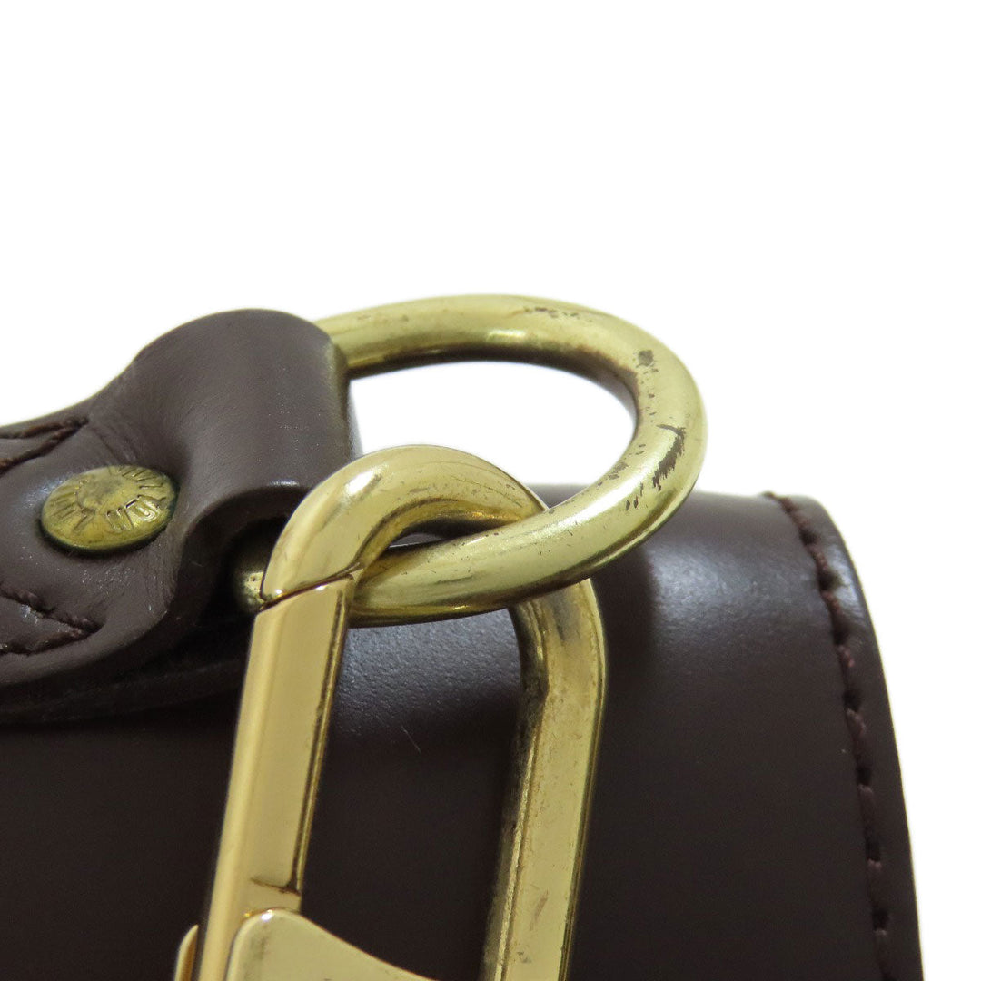 LOUIS VUITTON Handbag N41130 Damier canvas Brown West end PM Women Used Authentic