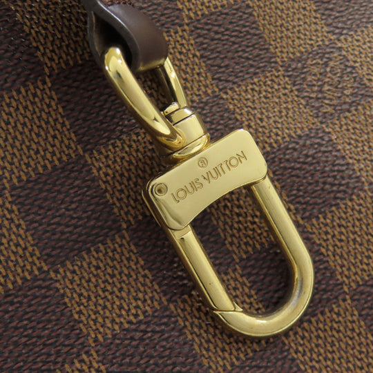 LOUIS VUITTON Handbag N41130 Damier canvas Brown West end PM Women Used Authentic