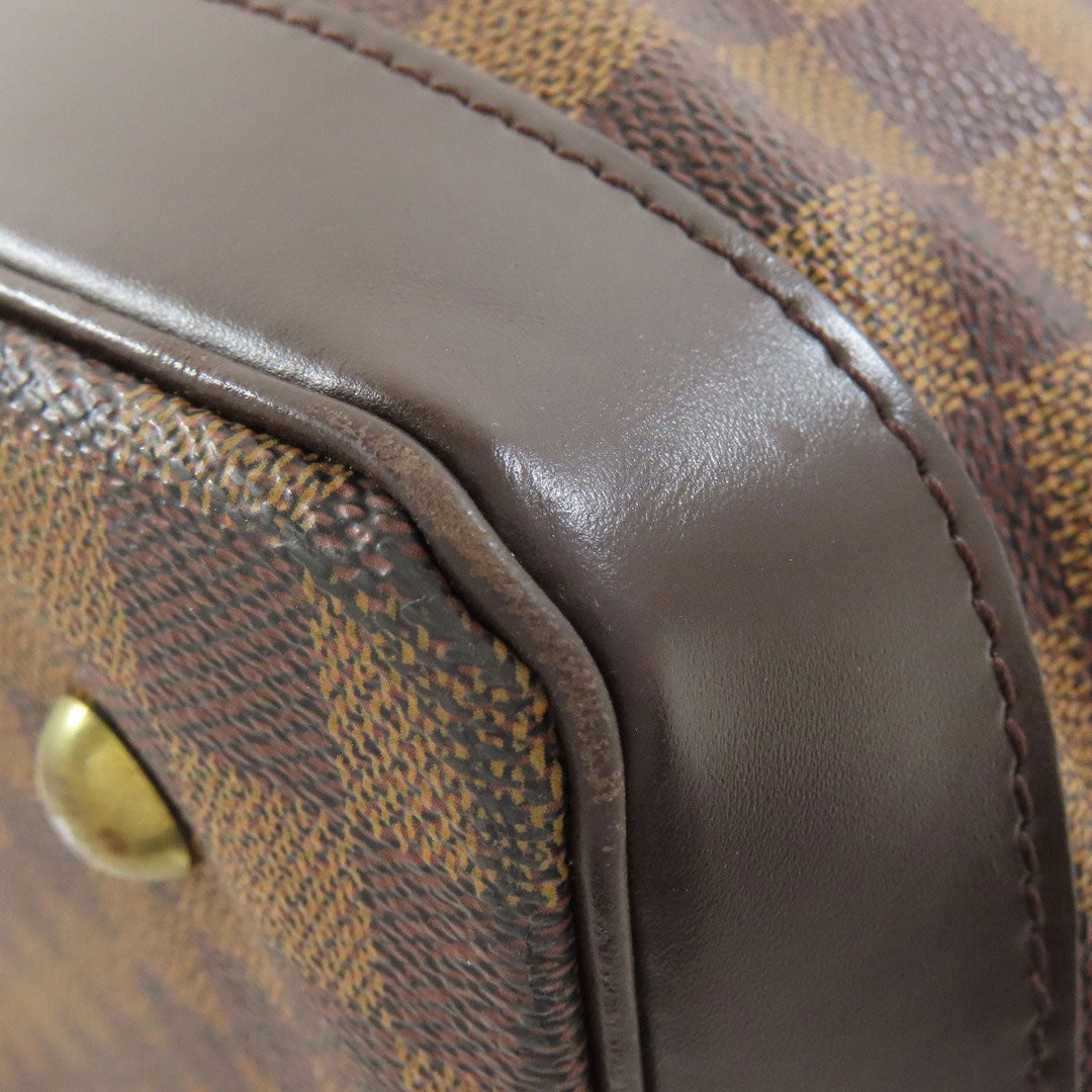 LOUIS VUITTON Handbag N41130 Damier canvas Brown West end PM Women Used Authentic