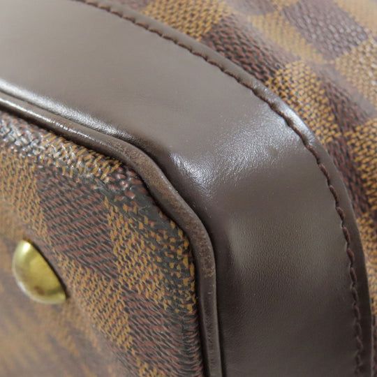 LOUIS VUITTON Handbag N41130 Damier canvas Brown West end PM Women Used Authentic