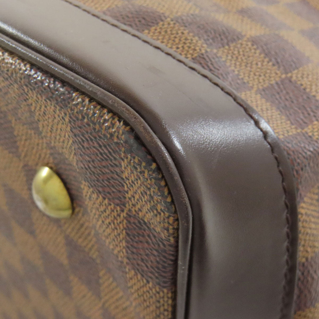LOUIS VUITTON Handbag N41130 Damier canvas Brown West end PM Women Used Authentic