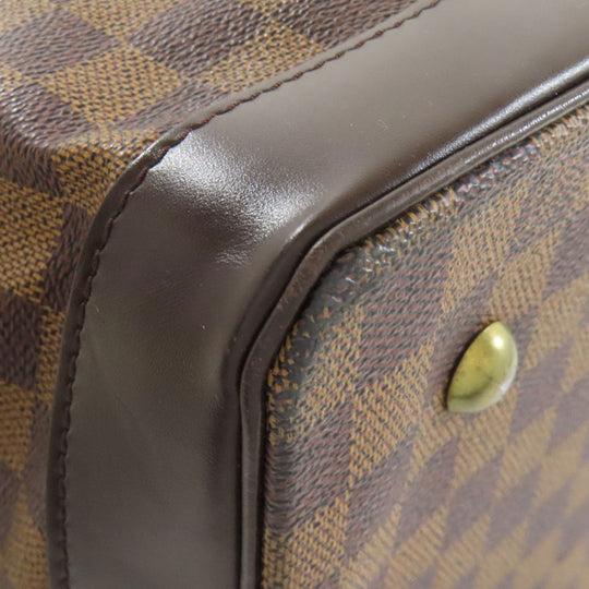 LOUIS VUITTON Handbag N41130 Damier canvas Brown West end PM Women Used Authentic